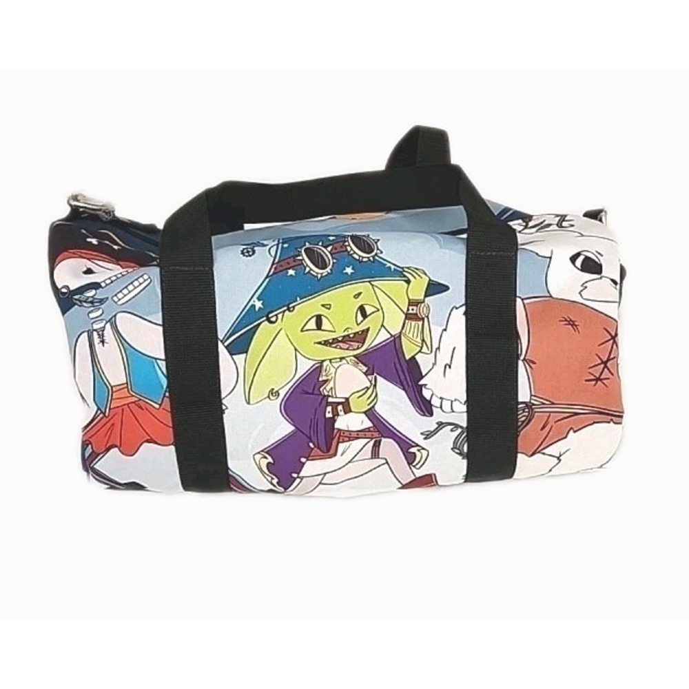 New Guilds & Goblins What‎ If World Duffle Bag Anime Artwork School, Gym, Travel